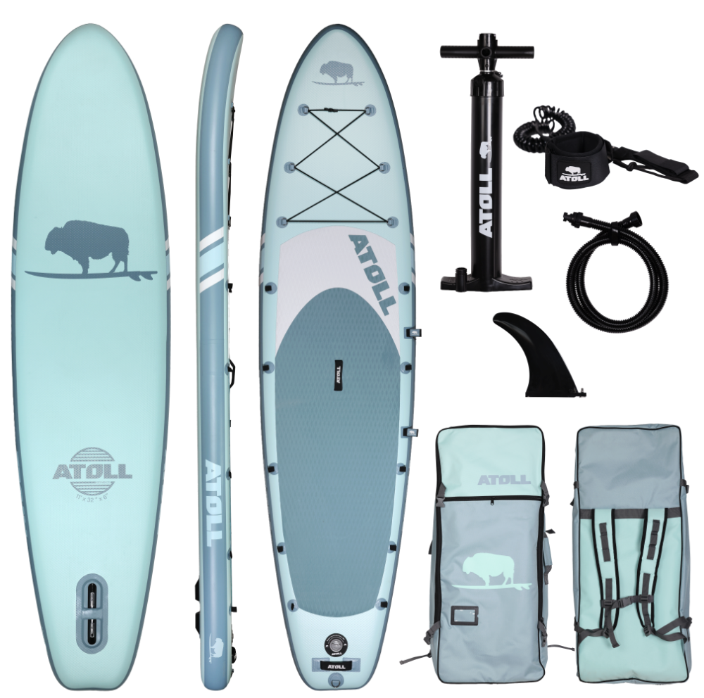 Atoll Cove 11-foot inflatable stand-up paddleboard