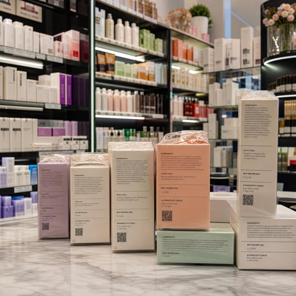 Original photographic Direct Cosmetics UK editorial for UK cosmetics, skincare, haircare and fragrance storefront