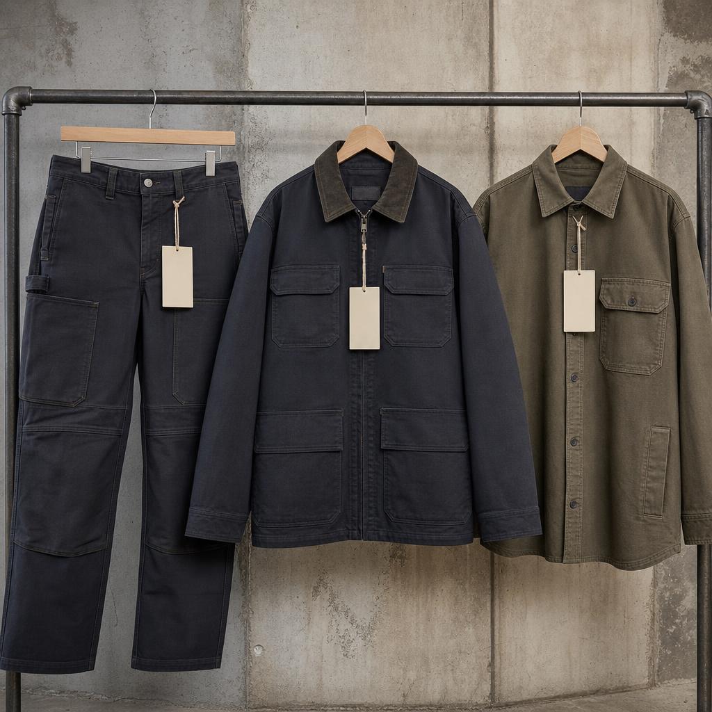 Original Stan Ray UK editorial for workwear trousers and apparel