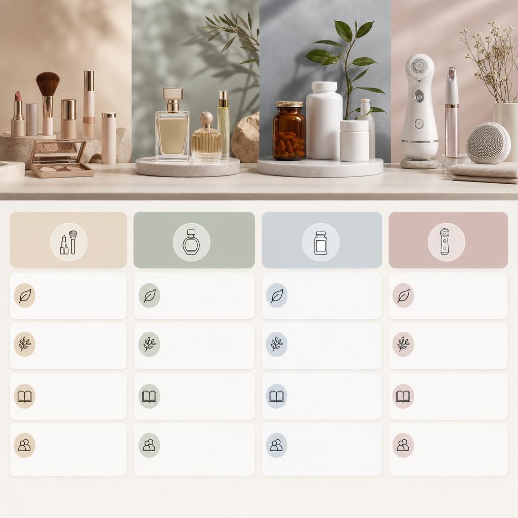 Original OneBioShop DE editorial for broad health and beauty shop with cosmetics, fragrances, supplements and personal-care devices