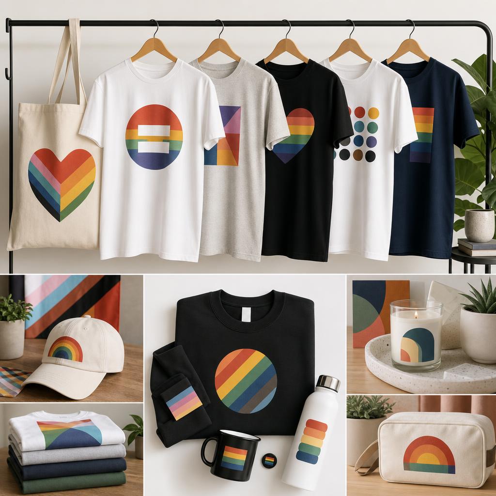 Original The Spark Company editorial for feminist and LGBTQ+ message apparel and gifts