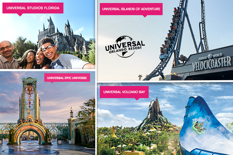 Universal Orlando theme park ticket destination from FloridaTix