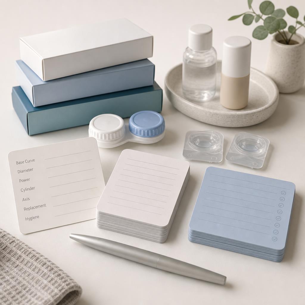 Original Lenstore IT editorial for contact lenses and lens-care products