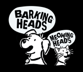 Barkings Heads & Meowing Heads (Dog and Cat food) logo