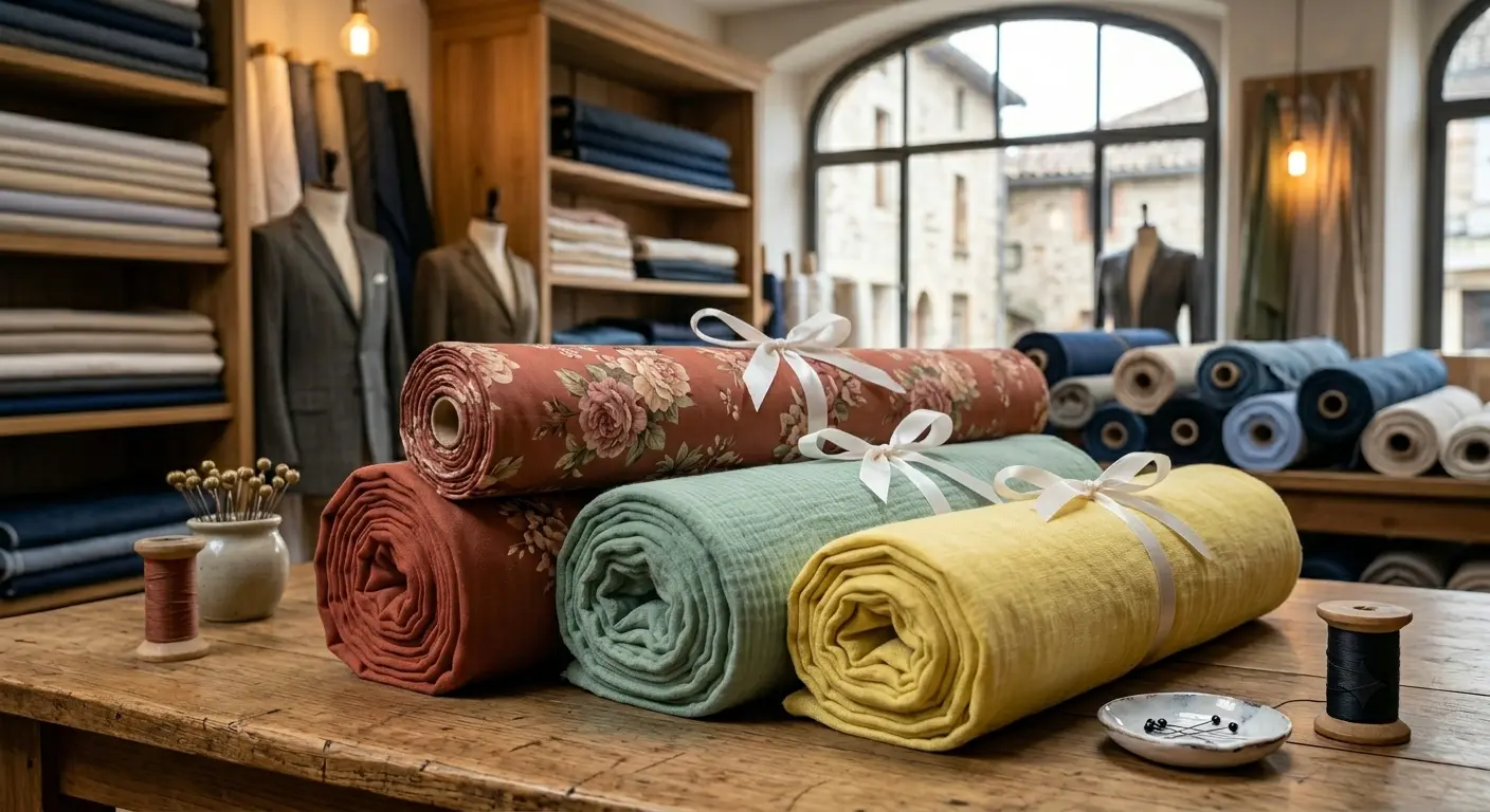 Dressmaking fabric lengths from Coupons Couture
