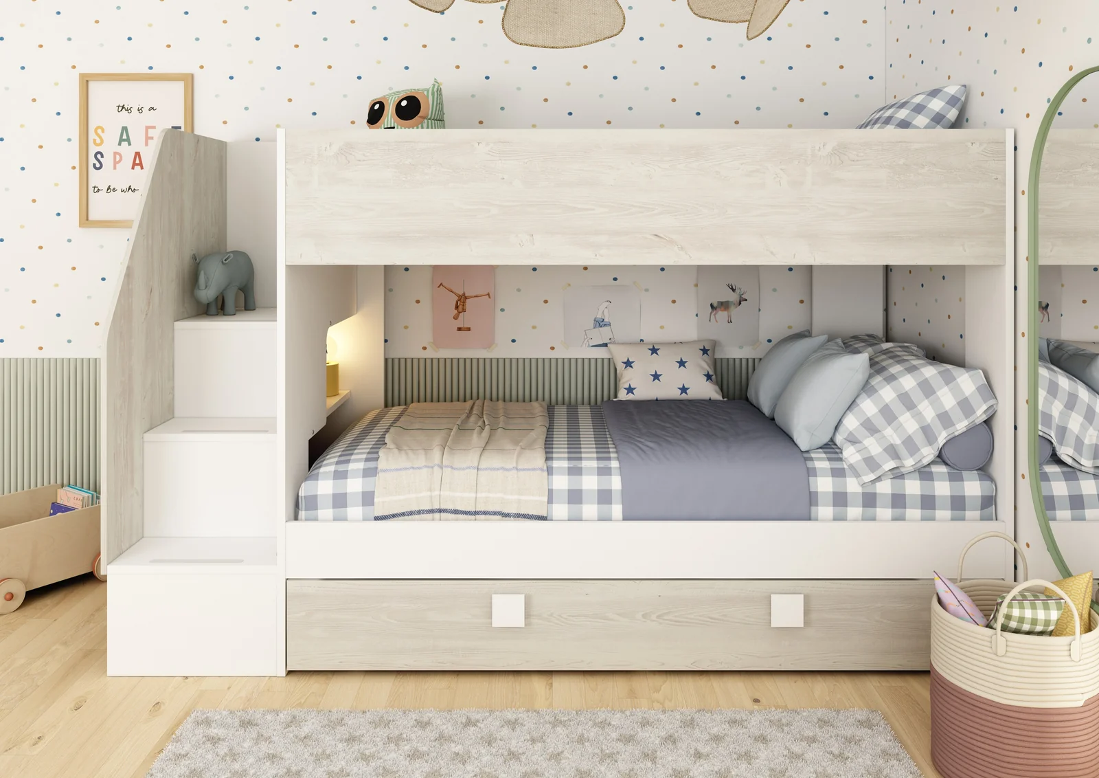 Children's bunk bed from Bedz4kids