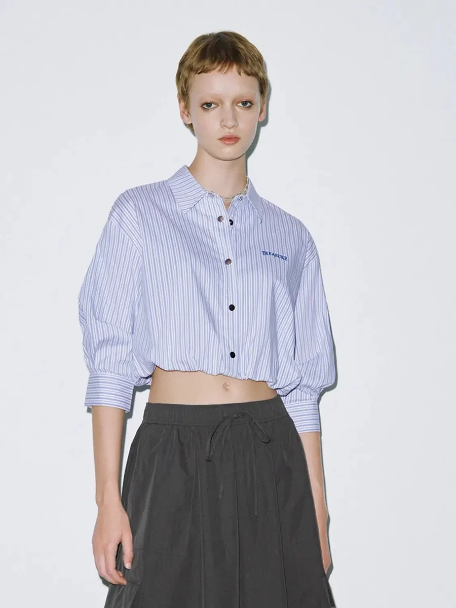 Urban Revivo cotton shirt showing fabric and construction
