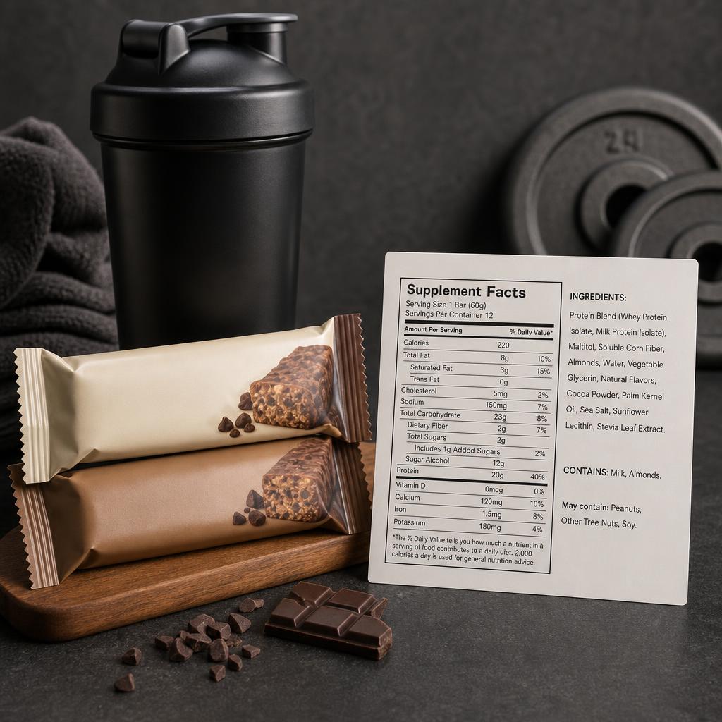 Original photographic 1st Phorm US editorial for US sports nutrition foods and supplements