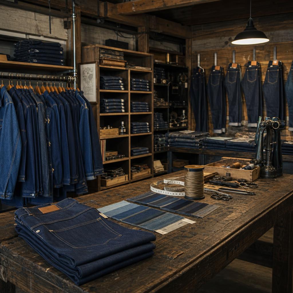 Original photographic G-Star RAW US editorial for US denim, clothing, footwear and accessories storefront