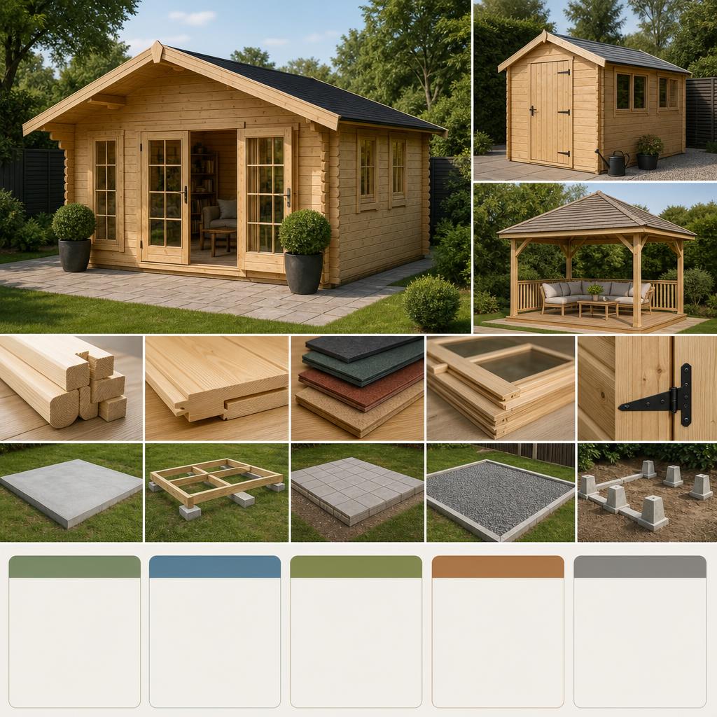 Original Tuin.co.uk editorial for log cabins, sheds, gazebos, timber and garden buildings