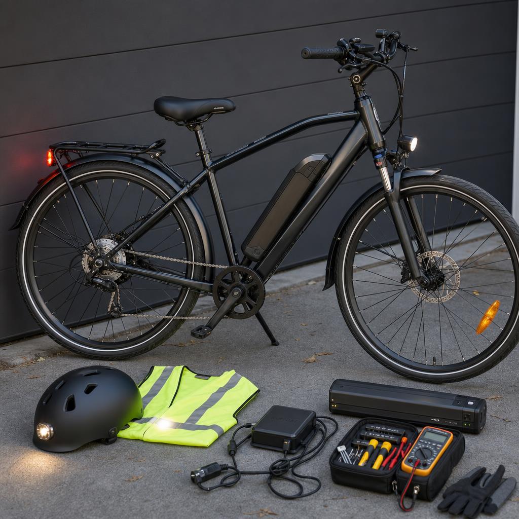 Original photographic Onemile editorial for electric bicycles for commuting and off-road use