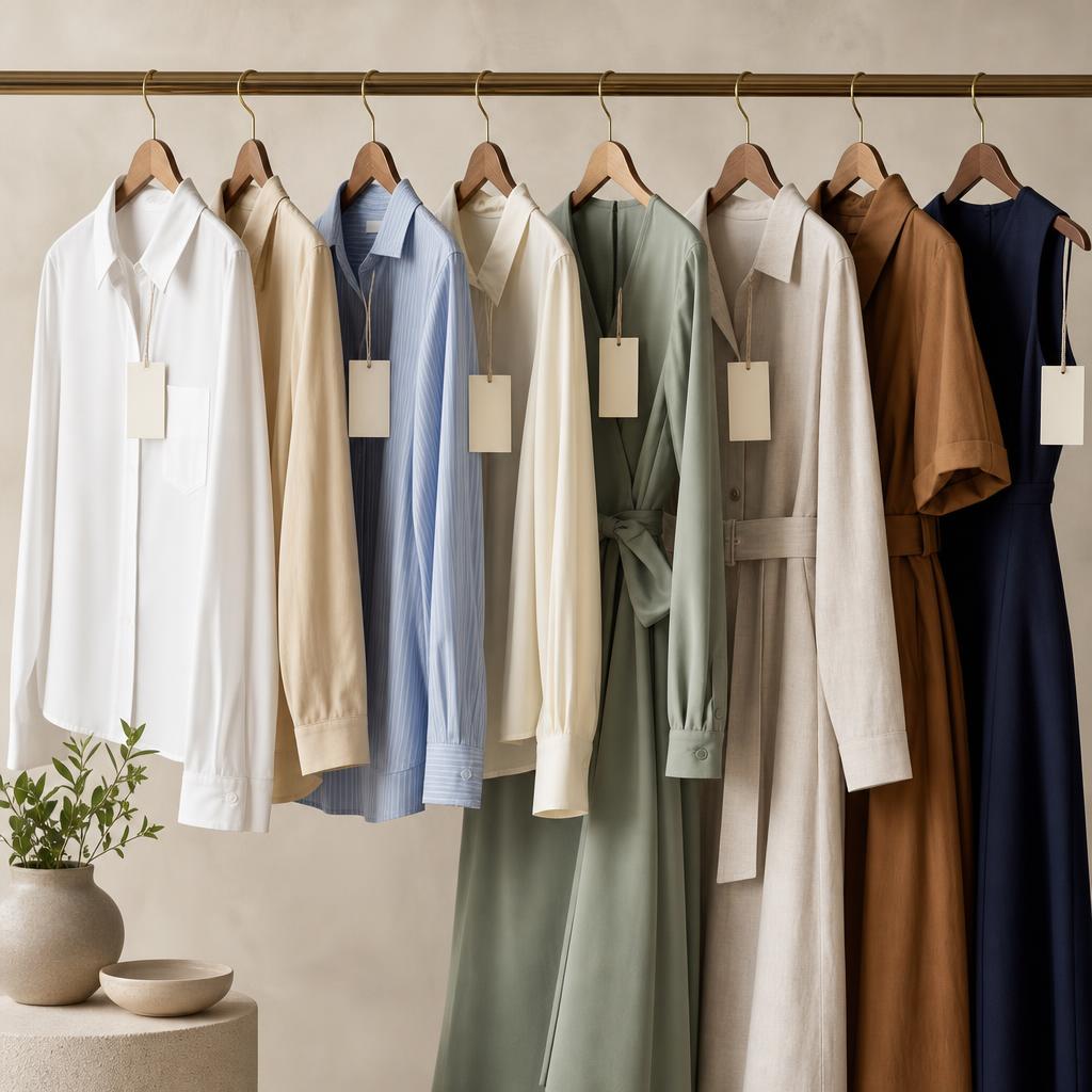 Original The Shirt Company editorial for women’s shirts and dresses
