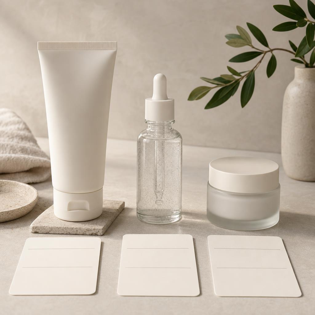 Original Daisyface UK editorial for cosmetic skincare products