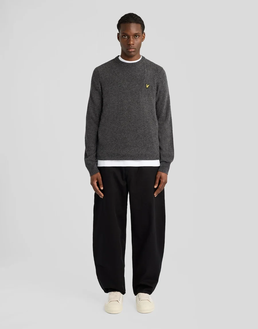Lyle & Scott lambswool-blend crew-neck jumper