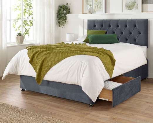 Aspire Furniture upholstered divan bed
