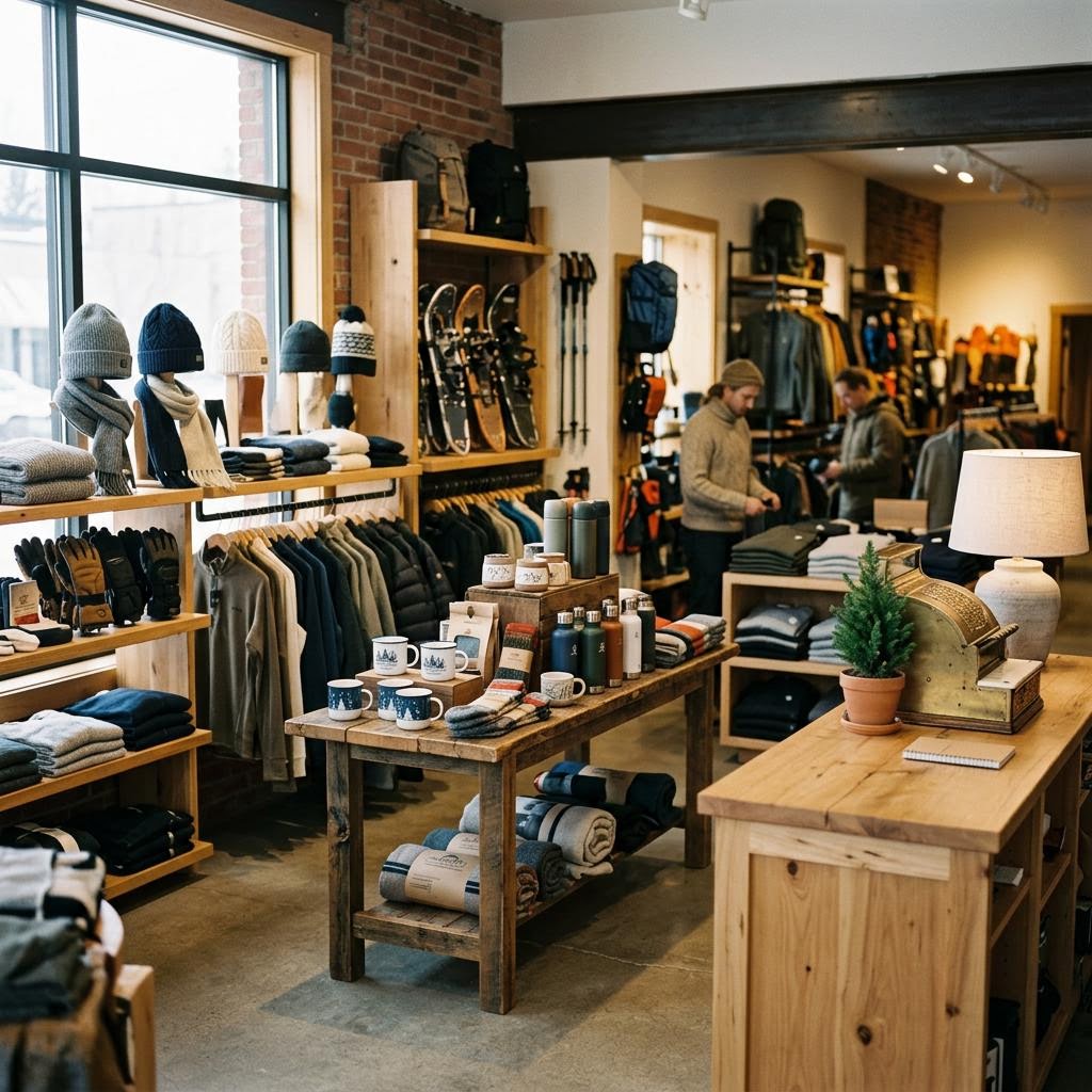 Original editorial image illustrating the Snowcityshop merchant category