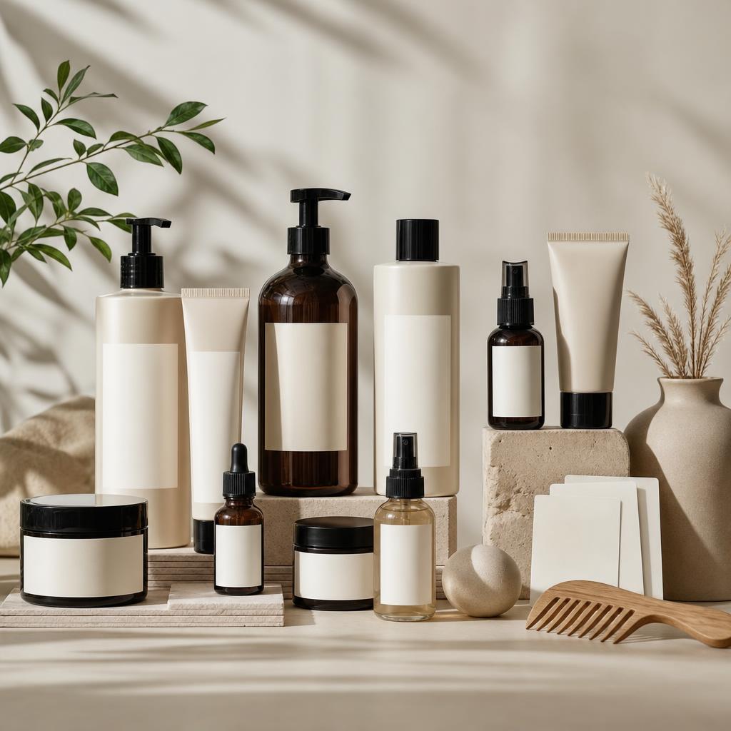 Original The Beauty Corner editorial for professional cosmetics and hair-care products