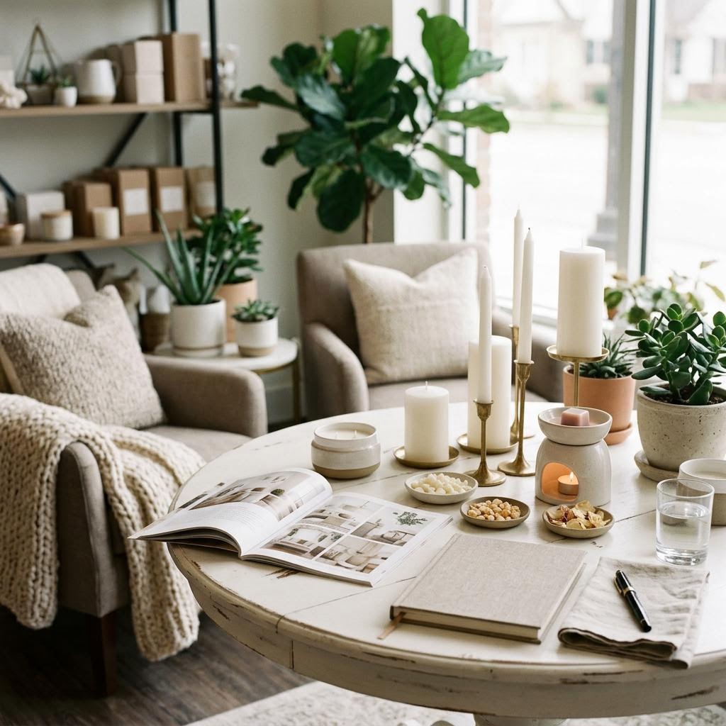 Original editorial image illustrating the Partylite (US) merchant category