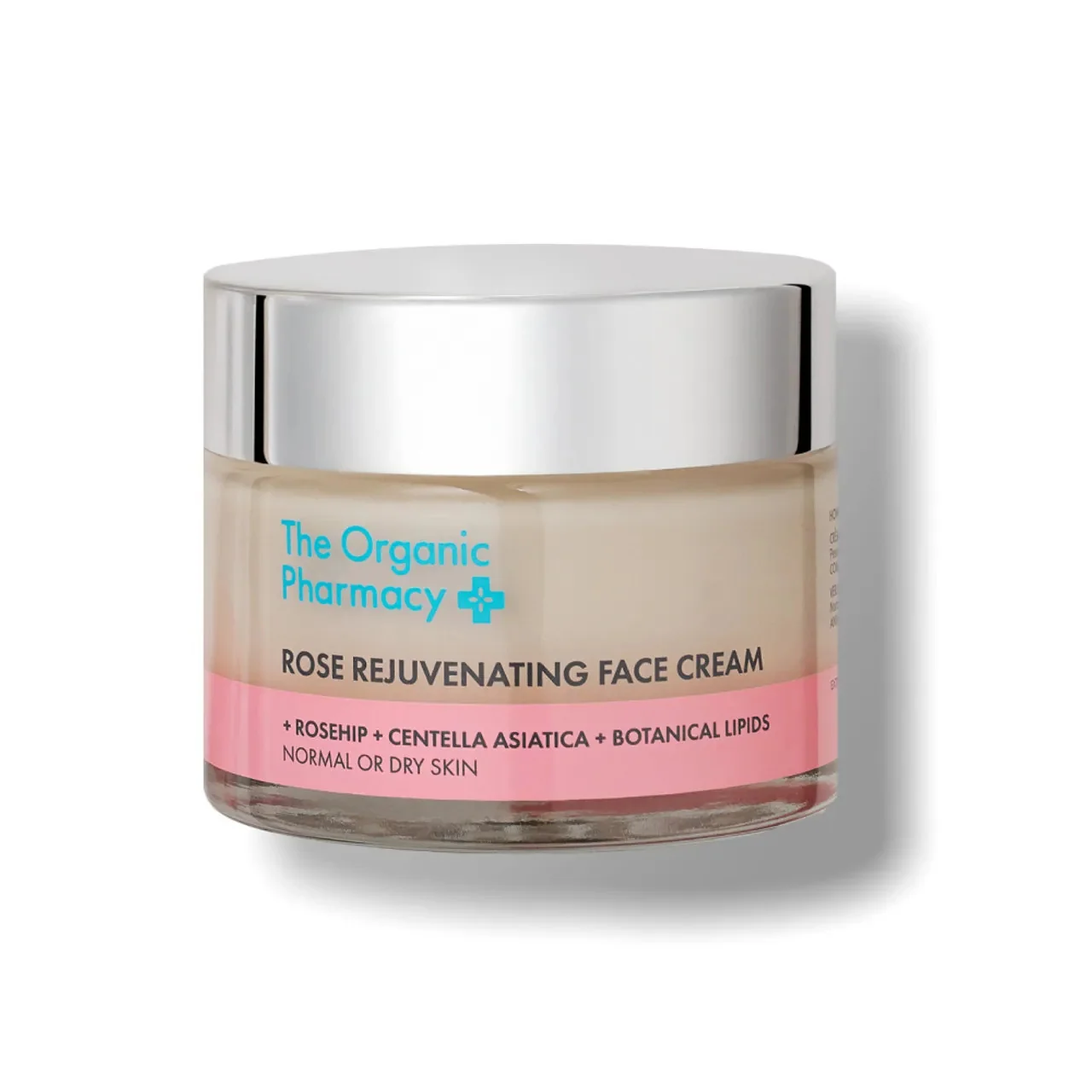 The Organic Pharmacy rose face cream with organic and natural claims