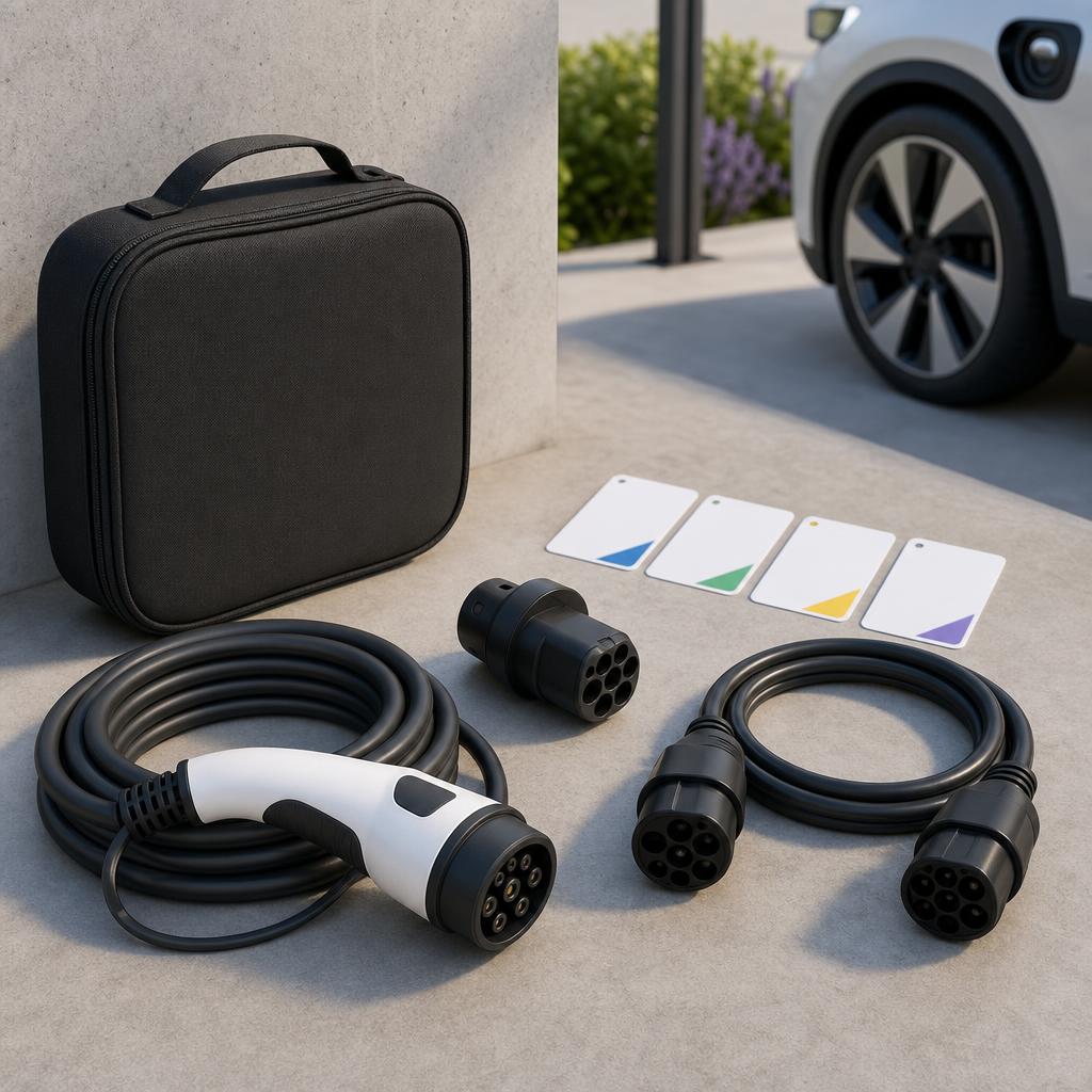 Original EVDANCE editorial for portable EV charging cables, extension cables, adapters and charging accessories for compatible vehicles