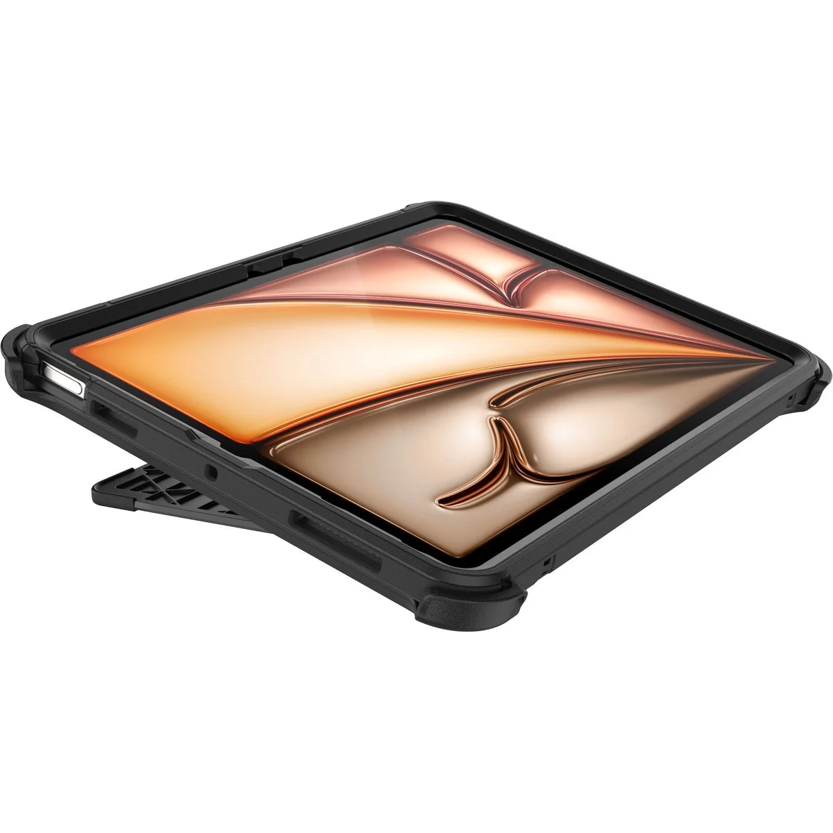 Rugged OtterBox Defender case protecting an iPad