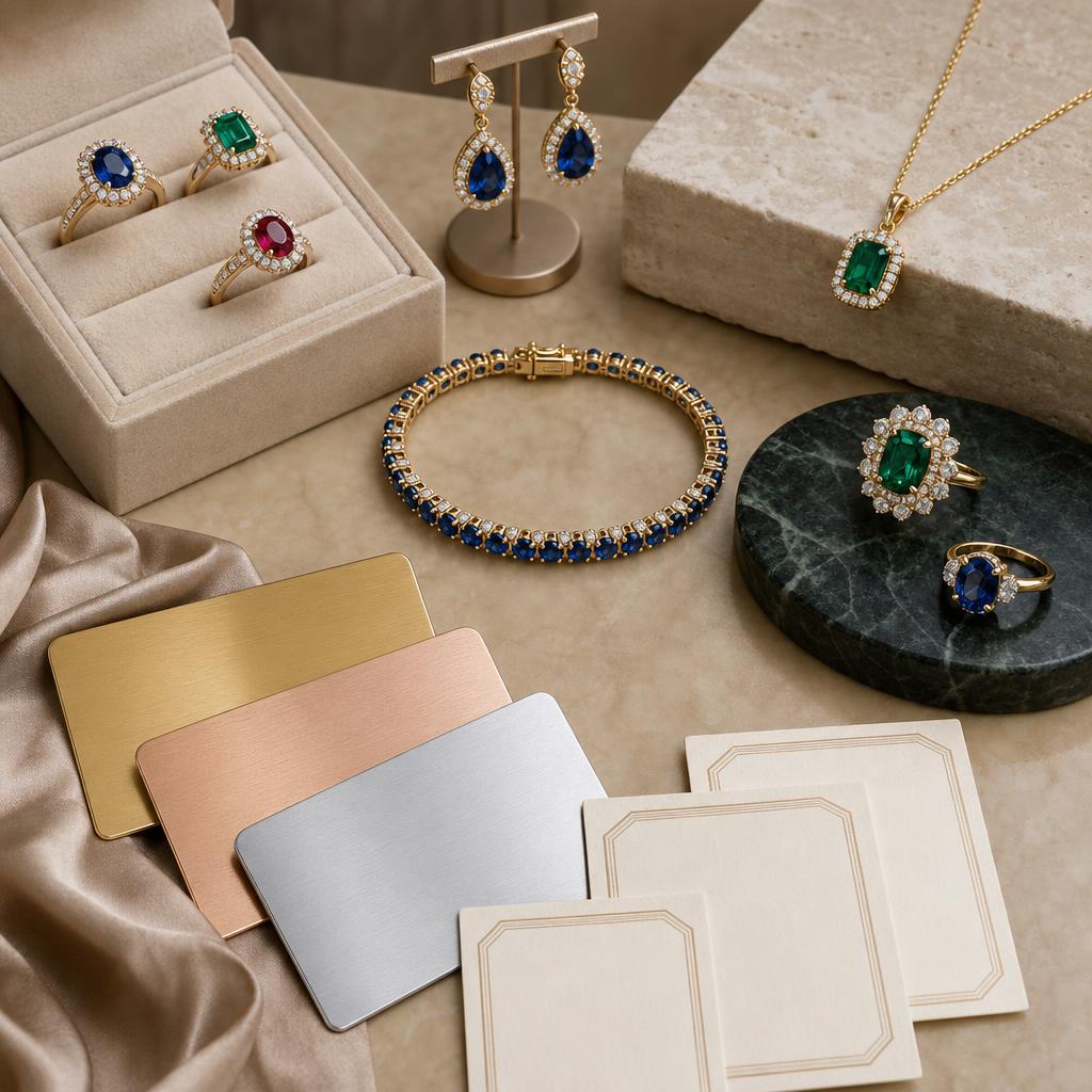 Original Juwelo DE editorial for gemstone jewellery