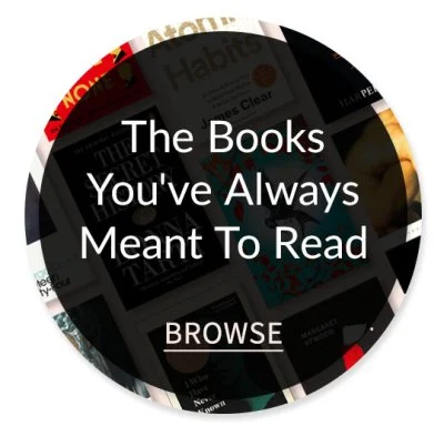 Waterstones selection of books to browse for a next read