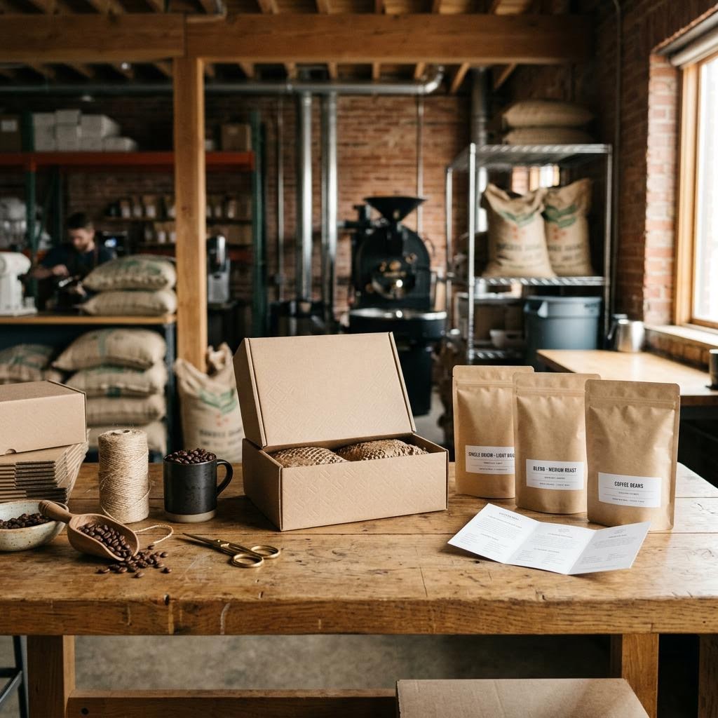 Original editorial image illustrating the Coffee Subscription merchant category