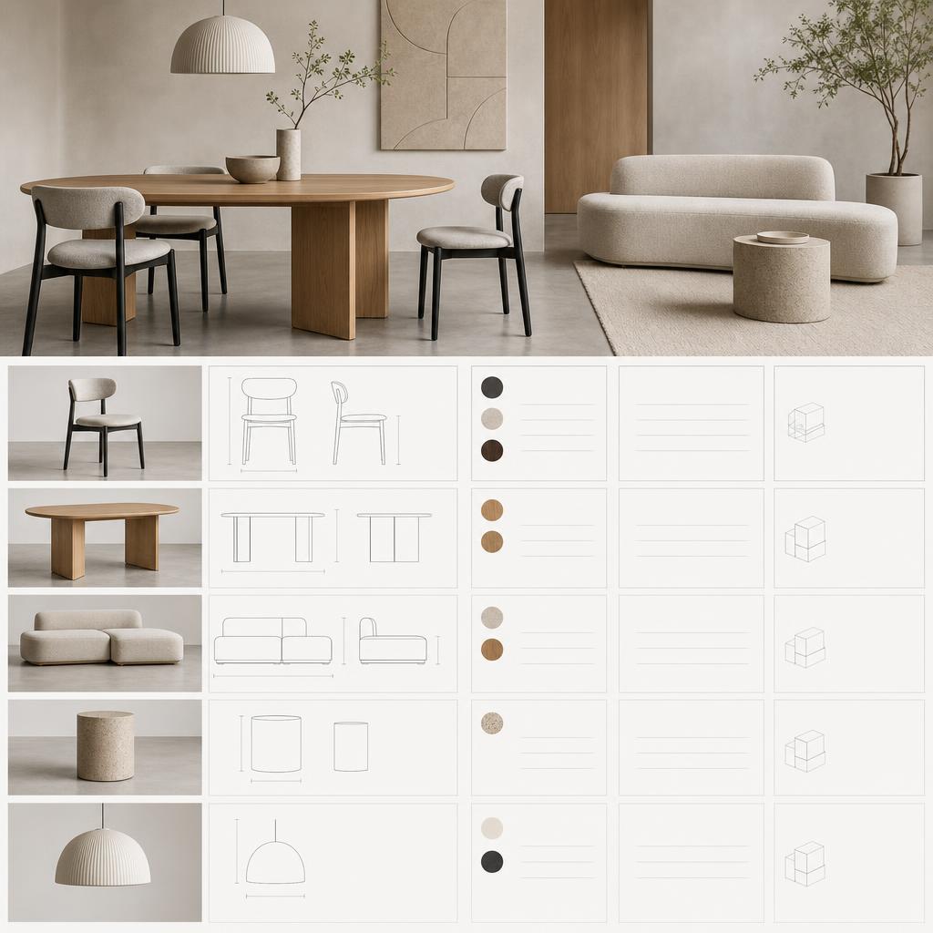 Original PAPATYA DE editorial for designer home furniture