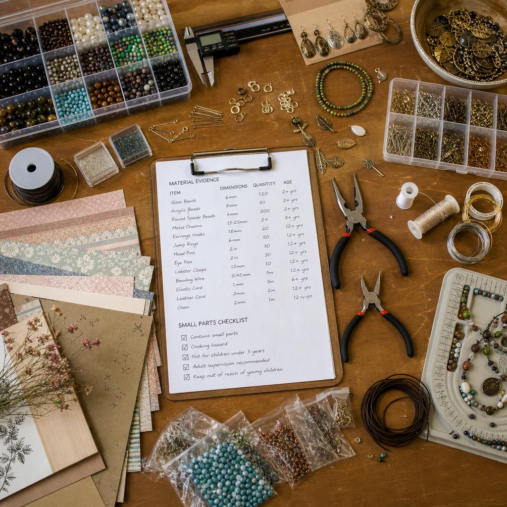 Original photographic PandaHall editorial for beads, jewellery-making, craft and scrapbooking supplies
