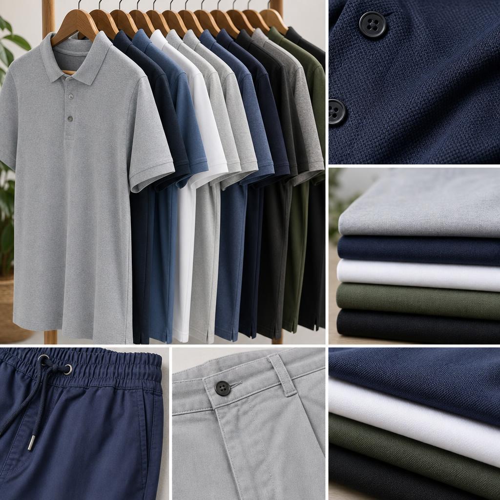 Original photographic FIOBOC US editorial for US casual and performance clothing storefront