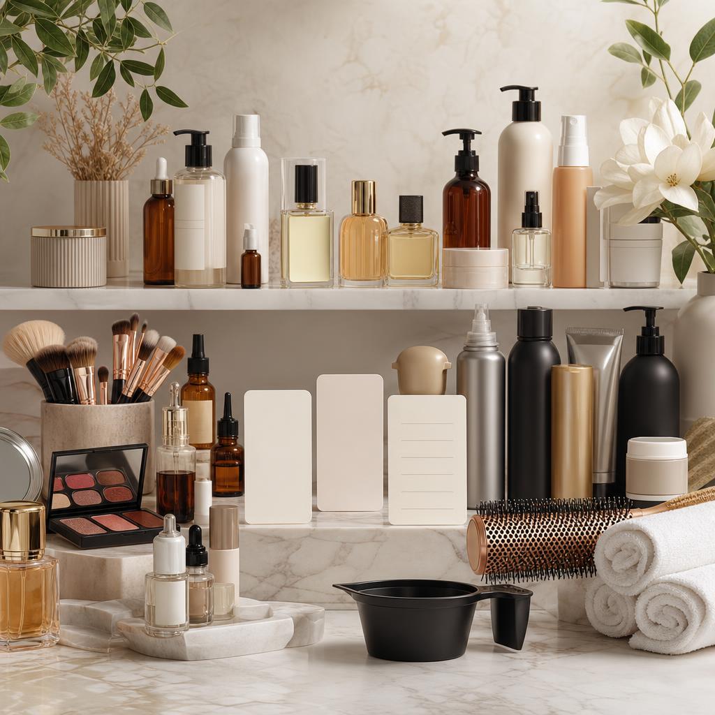 Original Magale IT editorial for perfume, makeup, hair, face and body care plus professional salon supplies
