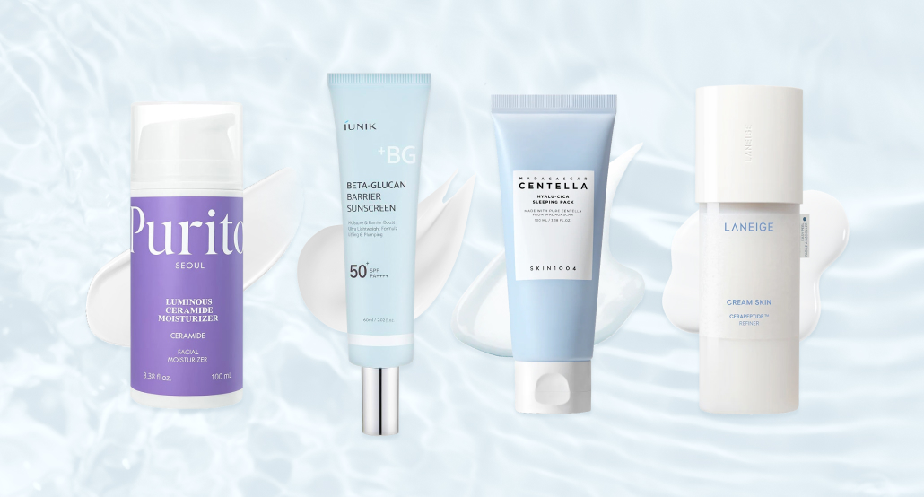 Stylevana Korean skincare products in a moisturising routine