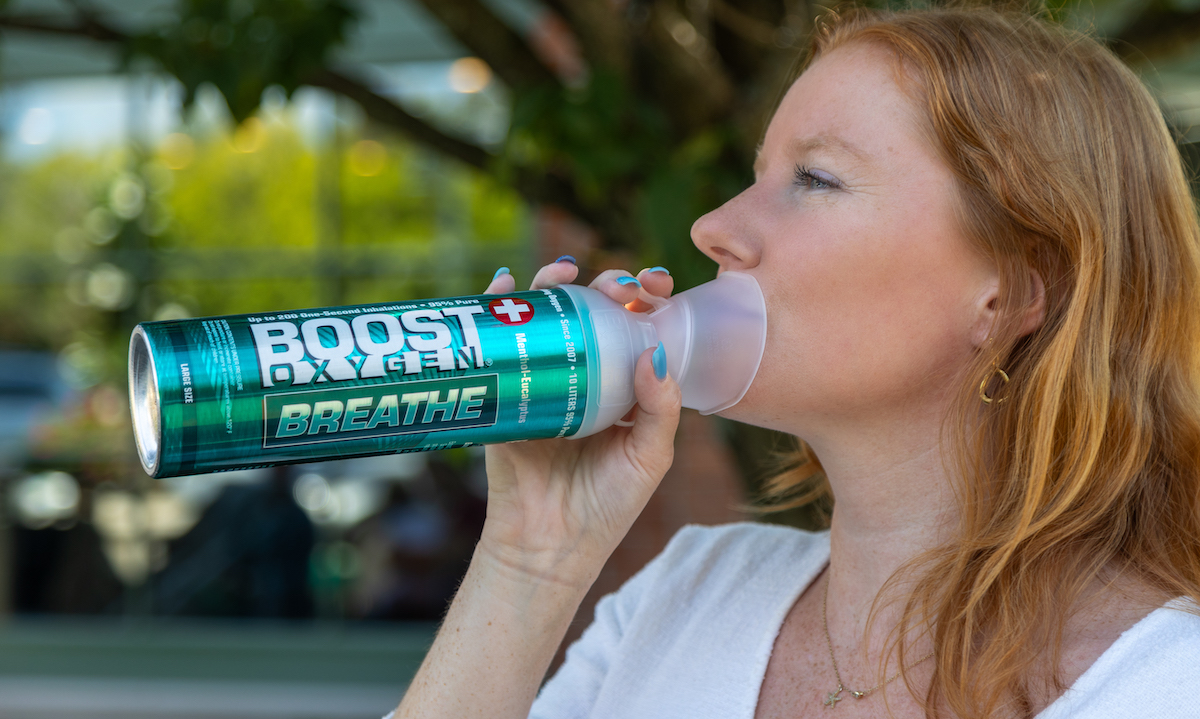 Original editorial image illustrating Boost Oxygen's product category