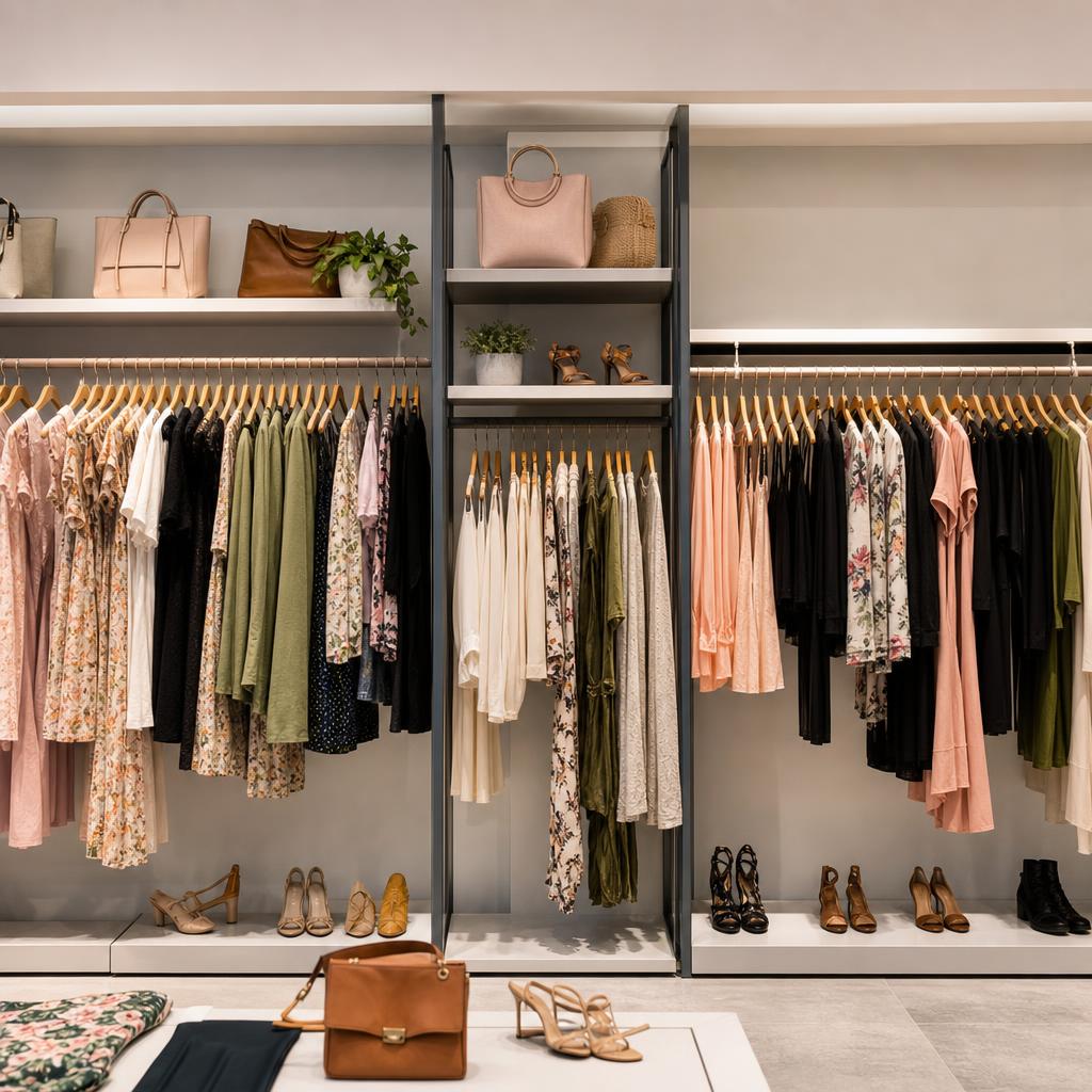Original photographic JustFashionNow US editorial for US women’s fashion, footwear and accessories storefront