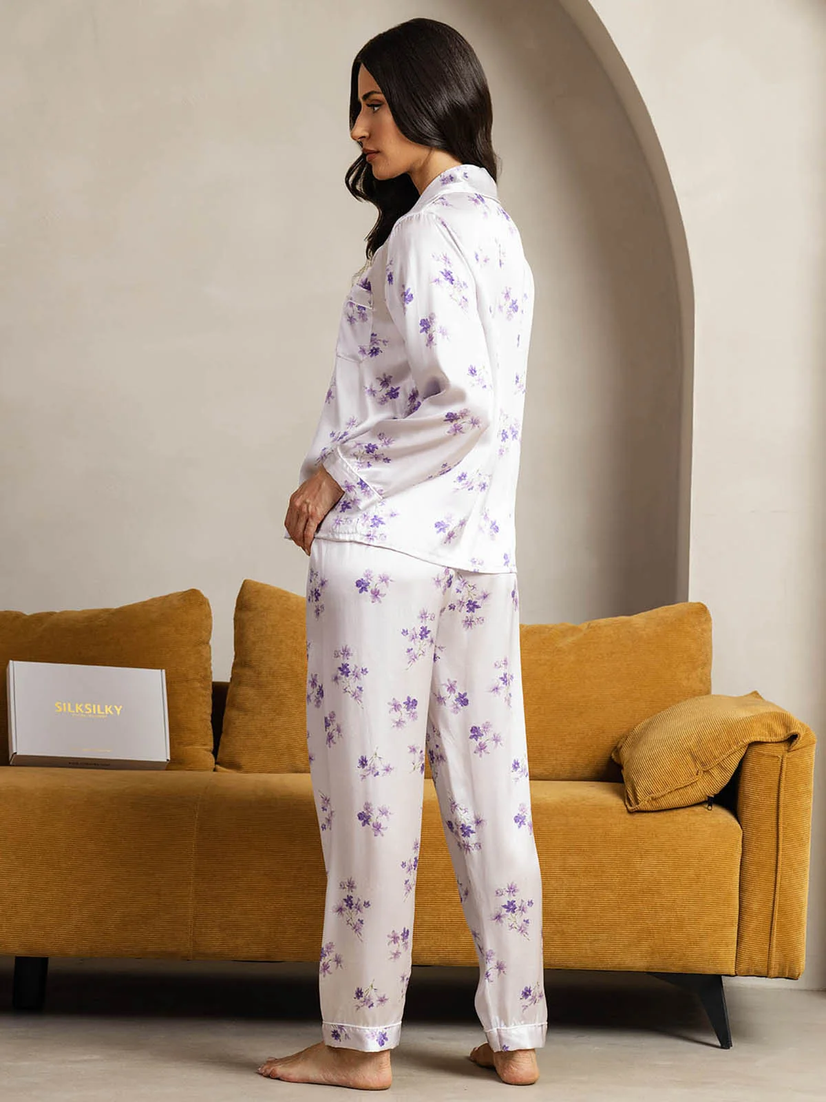 Silksilky Seiden-Pyjamas und Nachtwäsche