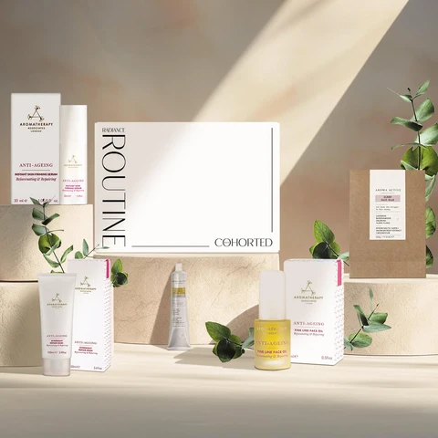 Cohorted Beauty subscription box and its contents