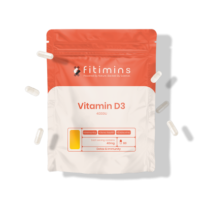 Fitimins vitamin D3 capsule supplement
