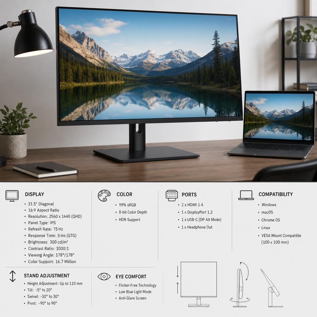 Original photographic BenQ US editorial for US monitor and display manufacturer storefront