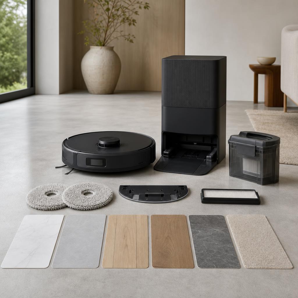 Original Narwal FR editorial for robot vacuum and floor-mopping appliances for France
