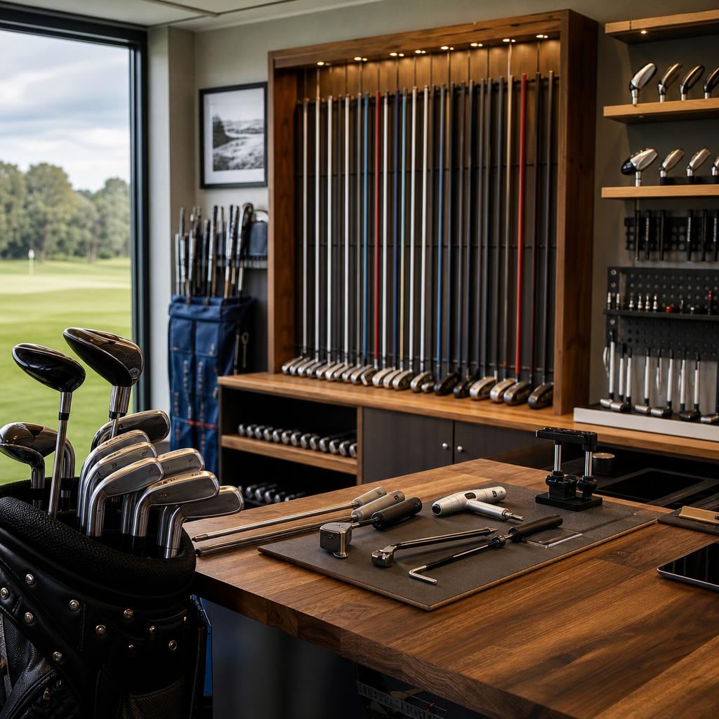 Original photographic Zebra Golf UK and Europe editorial for UK and Europe golf putters, clubs and accessories