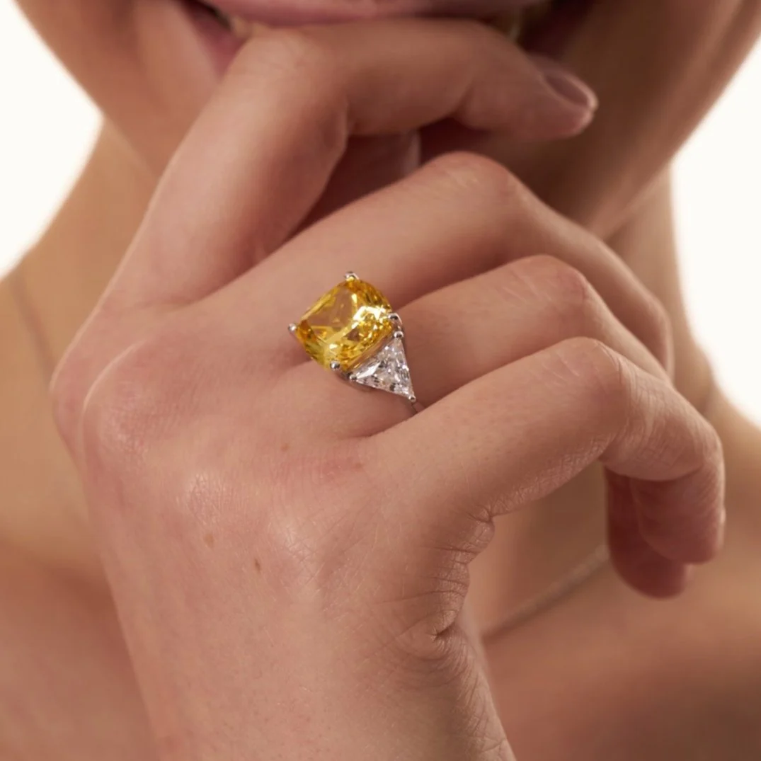 Natkina cushion-cut gemstone ring