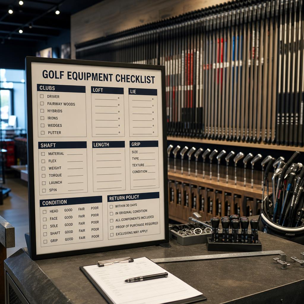 Original photographic Pinemeadow Golf US editorial for US golf clubs and equipment storefront