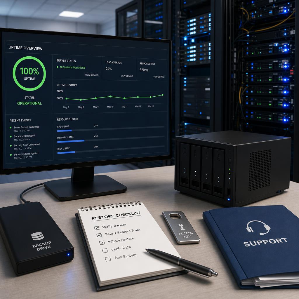 Original photographic UltaHost editorial for web hosting, VPS and server hosting services