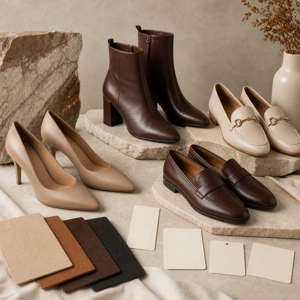 Original Macian editorial for English-made luxury women’s shoes