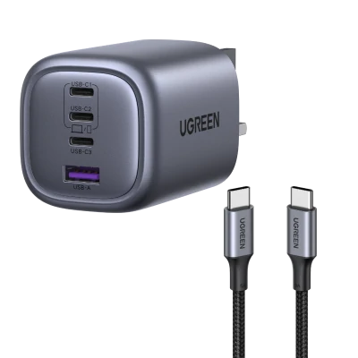UGREEN USB-C charger and cable bundle