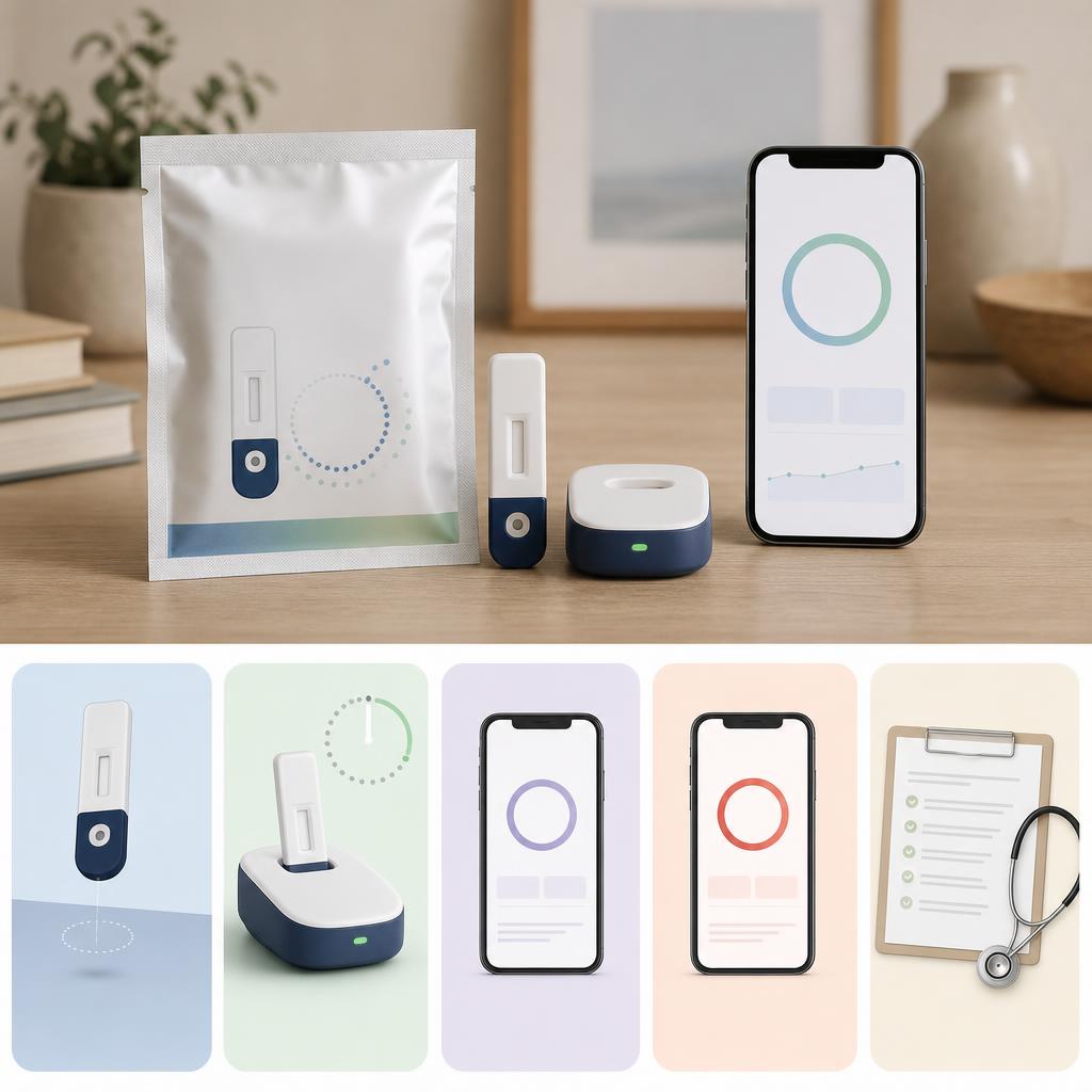 Original PocDoc editorial for at-home Healthy Heart Check combining a finger-prick lipid test with app-calculated results and access to healthcare pathways