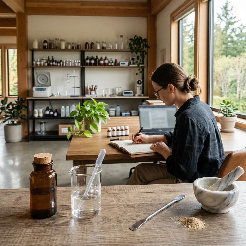 Original editorial image illustrating the Future FORmulations, LLC merchant category