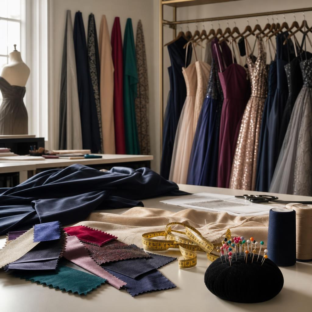Original photographic Fehaute US editorial for US cocktail, formal and occasion dresses