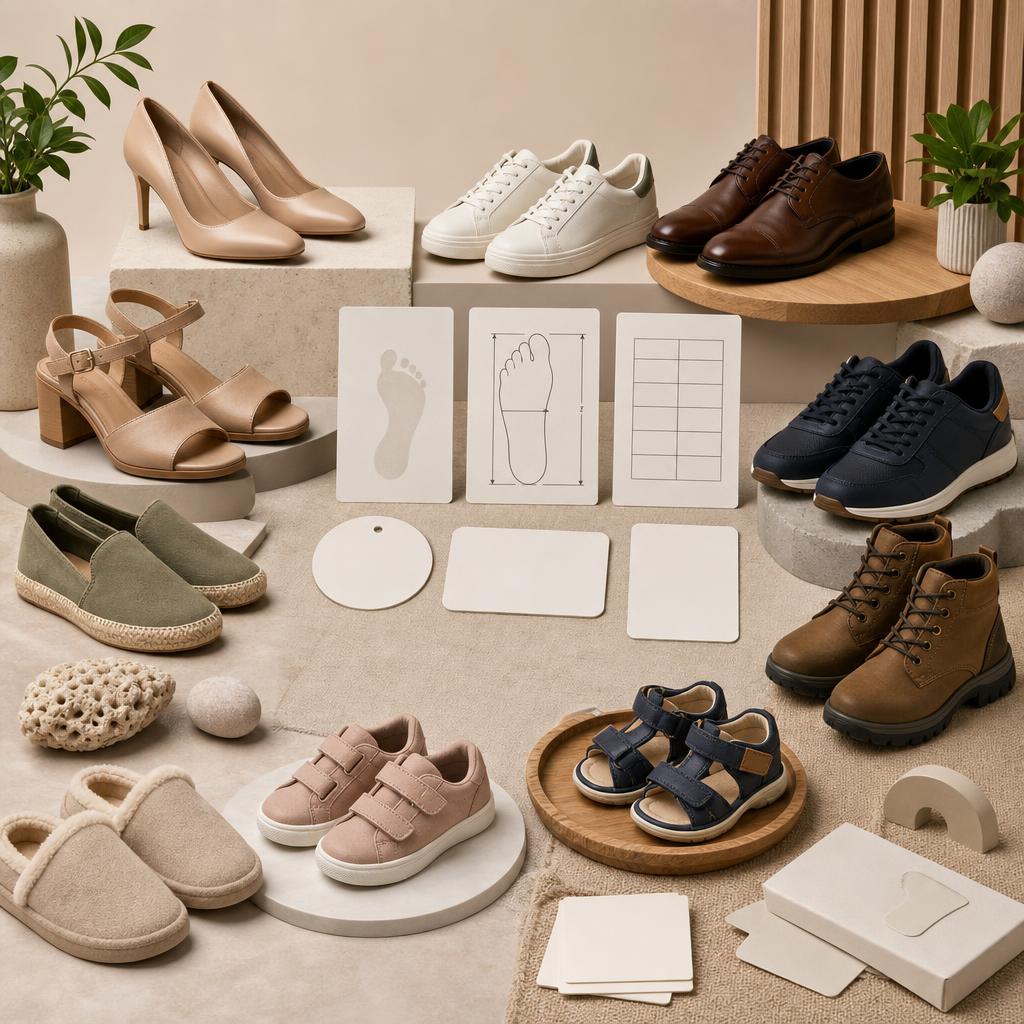 Original HUMANIC DE editorial for German-market footwear